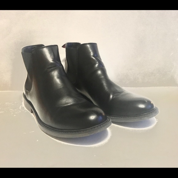tommy hilfiger metallic chelsea boot